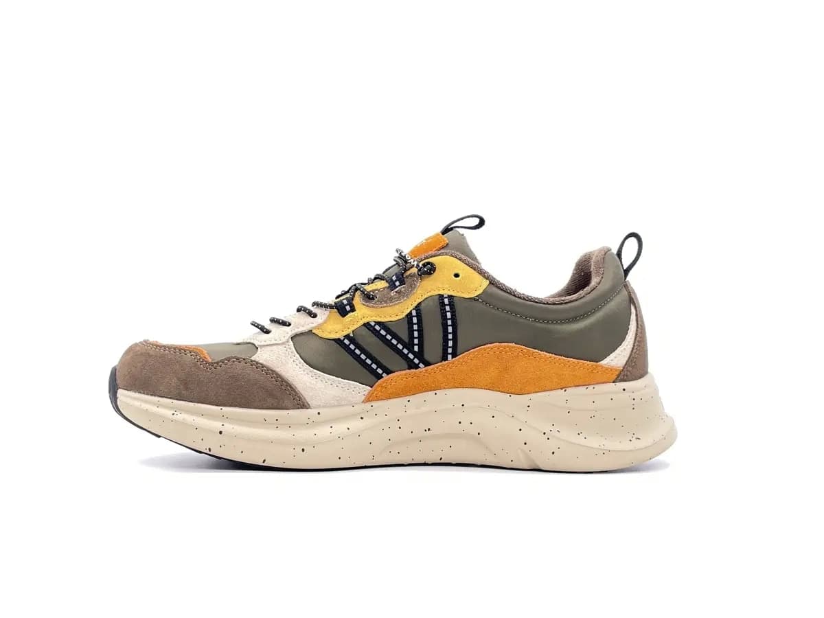 WOZ Sneakers Uomo Richard Game Green in Sneaker casual Calzature Durello - Agna, commercioVirtuoso.it