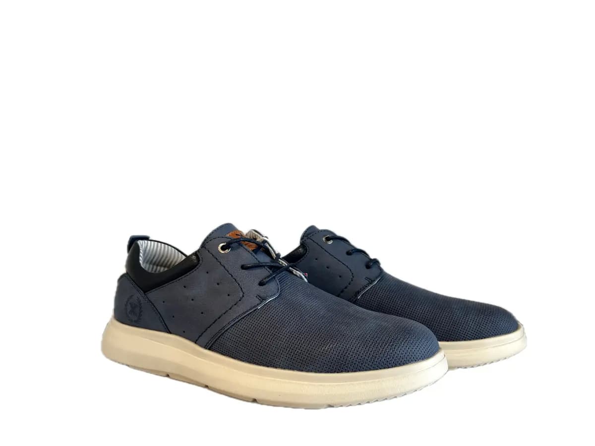 XTI Scarpe stringate uomo Navy - 5
