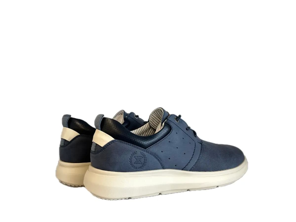 XTI Scarpe stringate uomo Navy in Scarpe stringate basse Calzature Durello - Agna, commercioVirtuoso.it