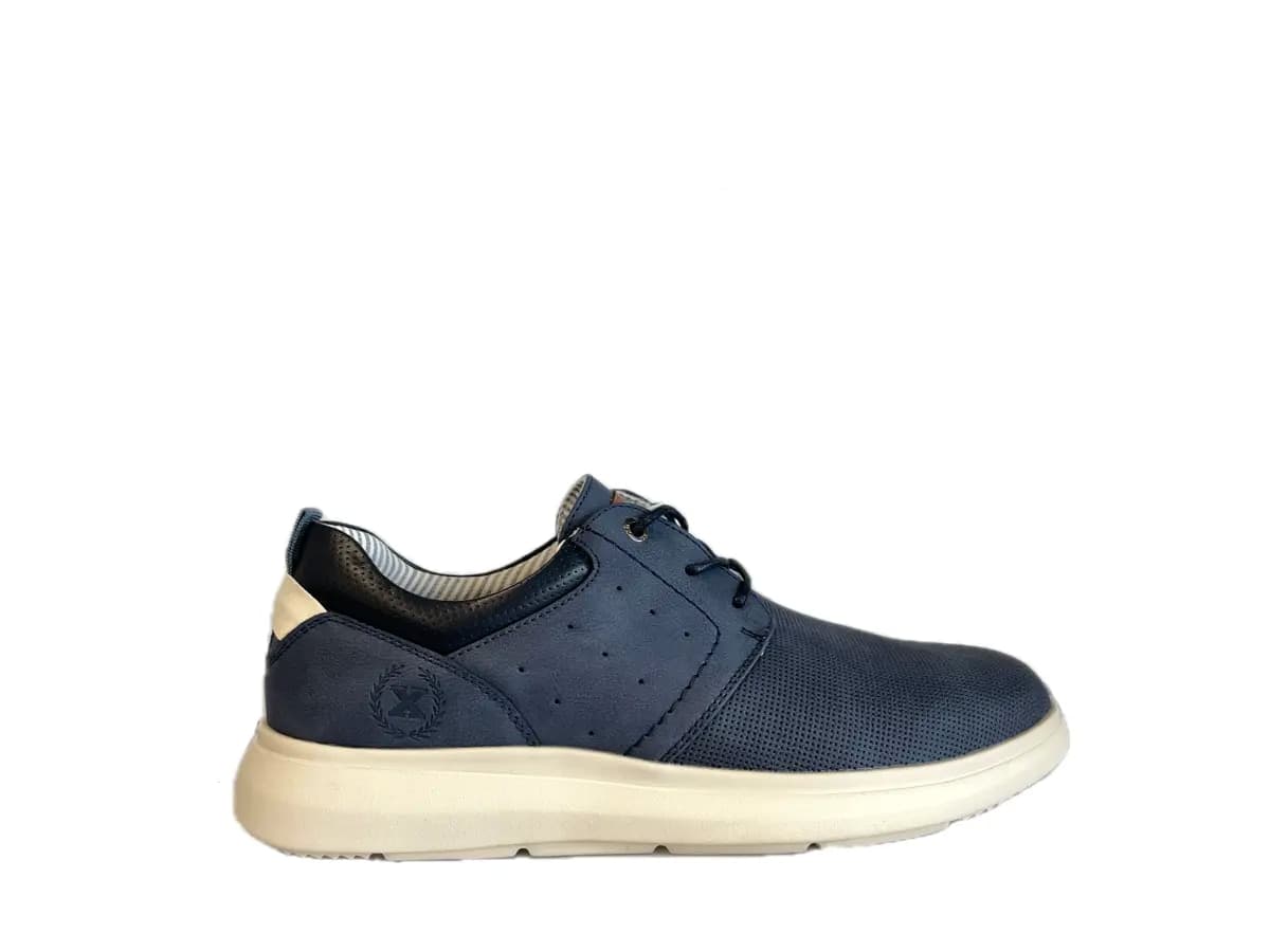 XTI Scarpe stringate uomo Navy in Scarpe stringate basse Calzature Durello - Agna, commercioVirtuoso.it