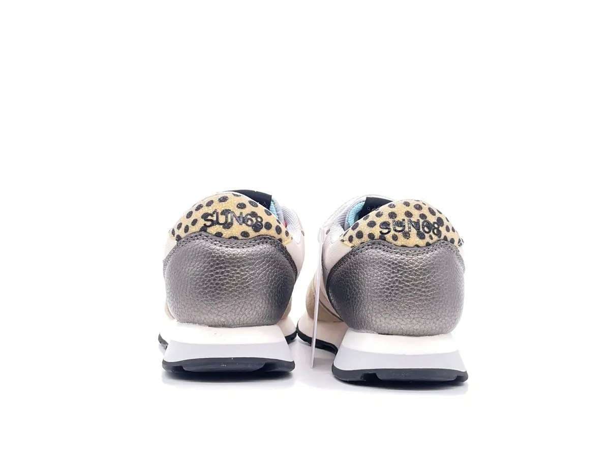 SUN68 Running bambina GIRL'S STARGIRL GLITTER LOGO Z43410T Bianco panna in Sneaker casual Calzature Durello - Agna, commercioVirtuoso.it