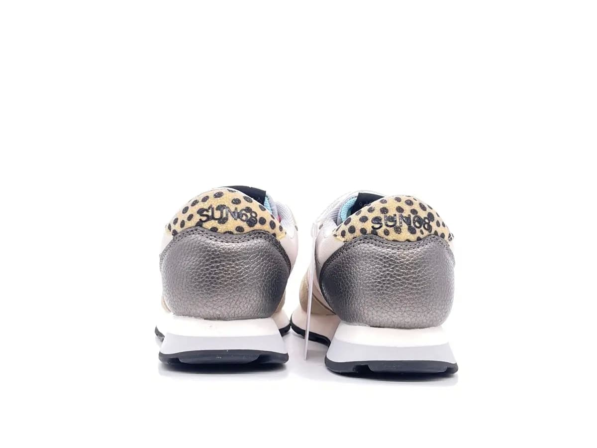 SUN68 Running bambina GIRL'S STARGIRL GLITTER LOGO Z43410T Bianco panna in Sneaker casual Calzature Durello - Agna, commercioVirtuoso.it