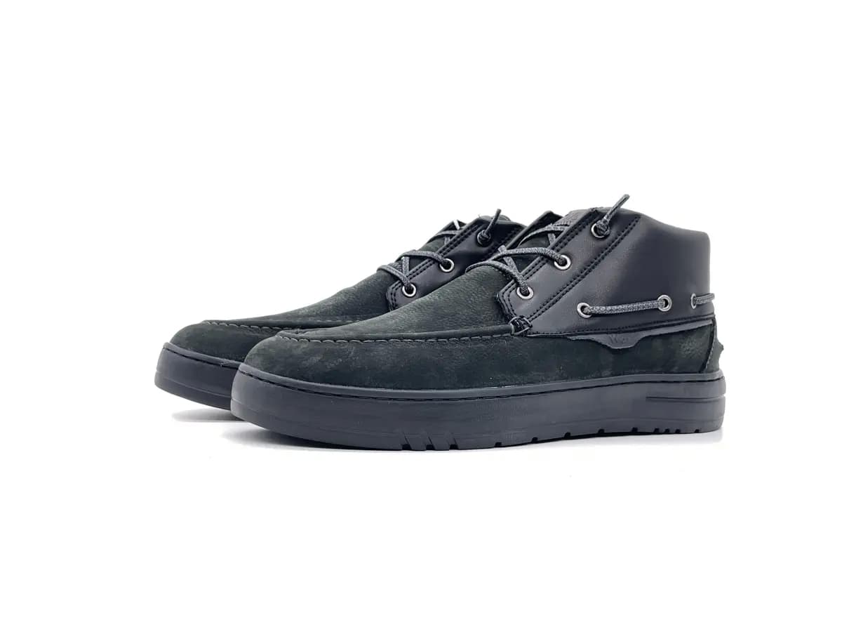 WOZ Scarponcino Uomo Nabuk Black - 7