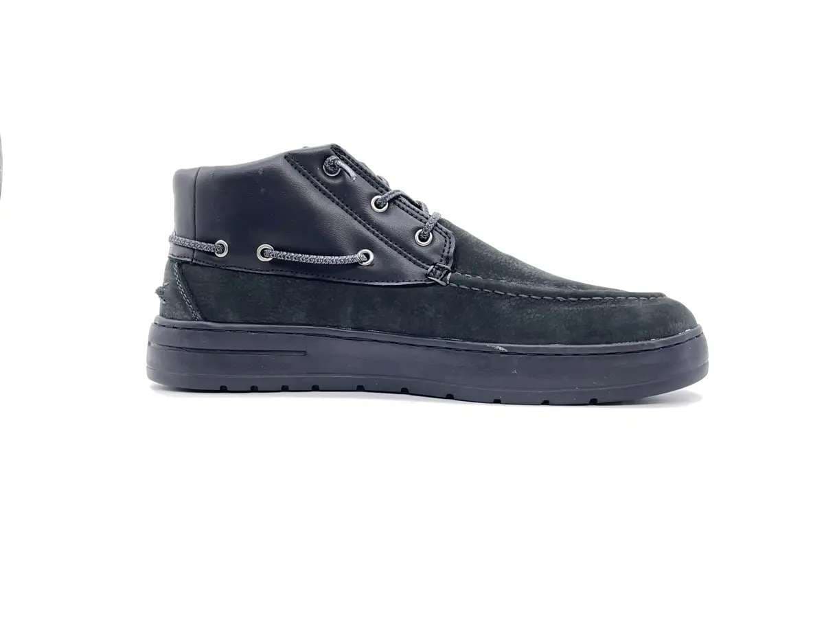 WOZ Scarponcino Uomo Nabuk Black in Stivali Calzature Durello - Agna, commercioVirtuoso.it