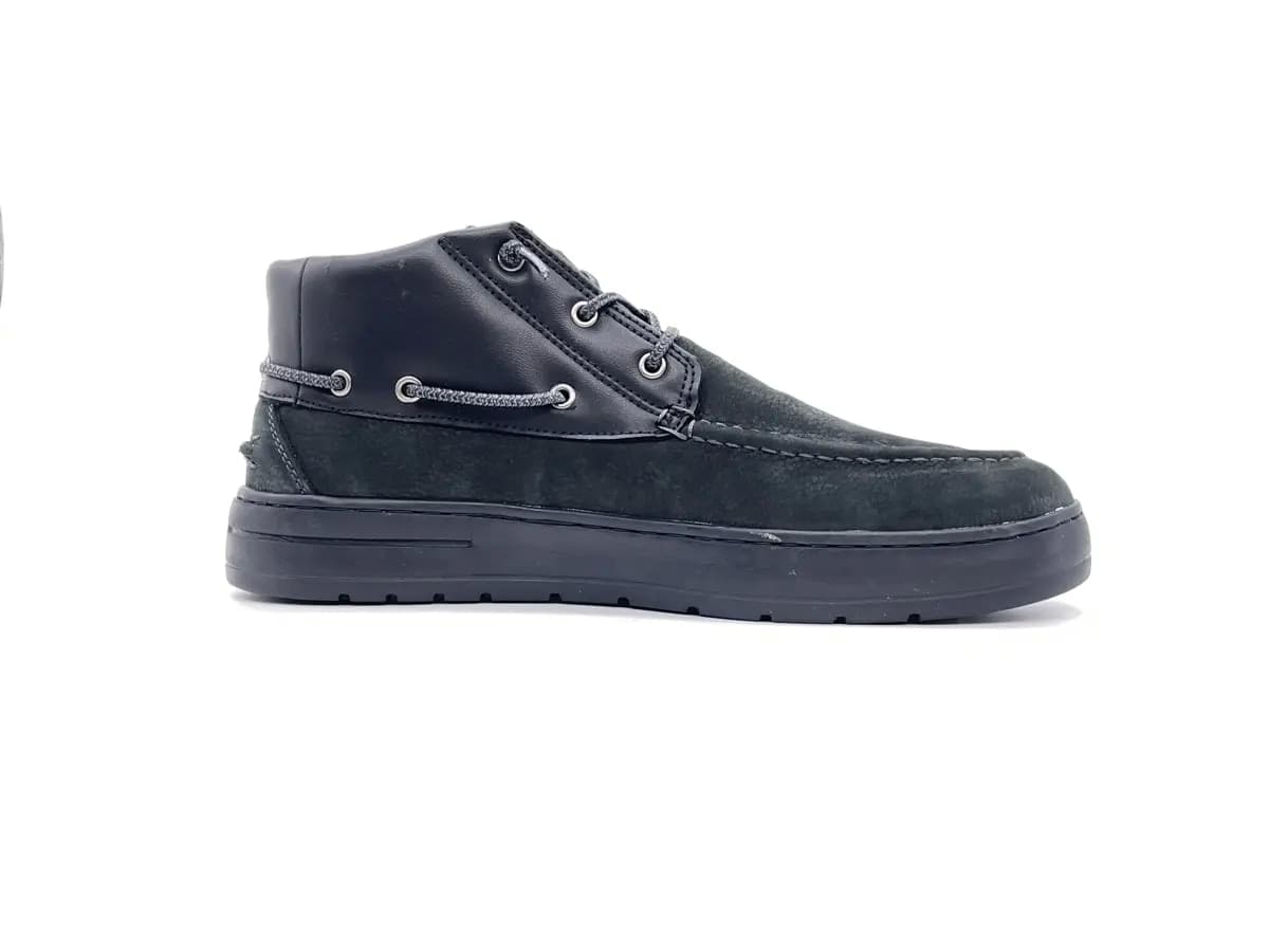 WOZ Scarponcino Uomo Nabuk Black in Stivali Calzature Durello - Agna, commercioVirtuoso.it