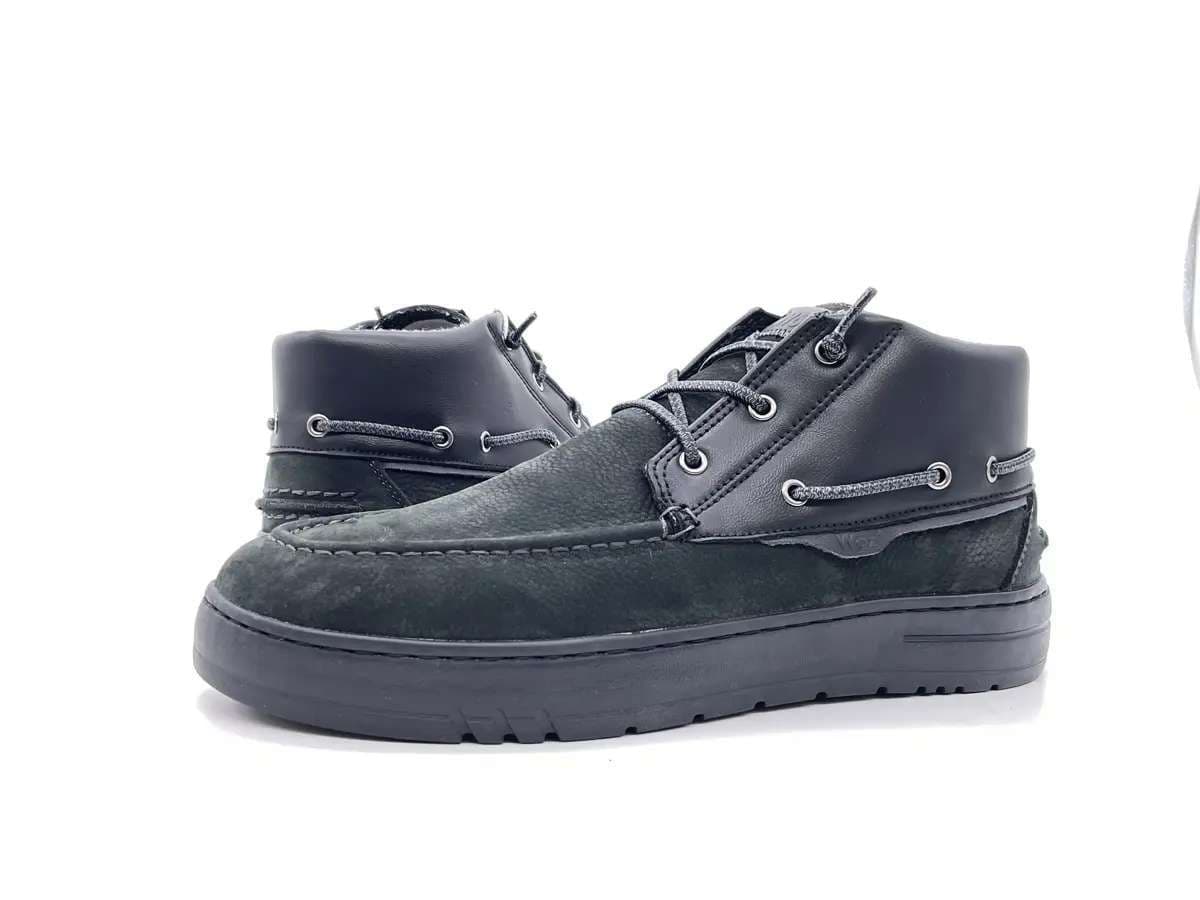 WOZ Scarponcino Uomo Nabuk Black in Stivali Calzature Durello - Agna, commercioVirtuoso.it