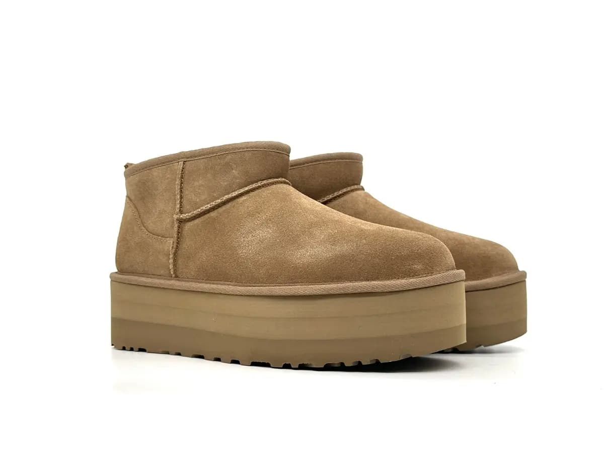 UGG W Classic Ultra Mini Platform Camel - 7
