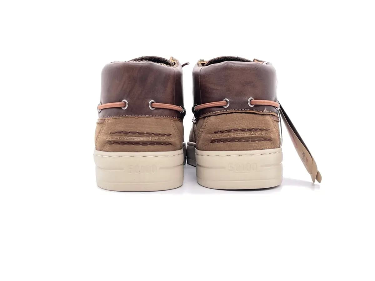 WOZ Scarponcino Uomo Nabuk Brown in Stivali Calzature Durello - Agna, commercioVirtuoso.it