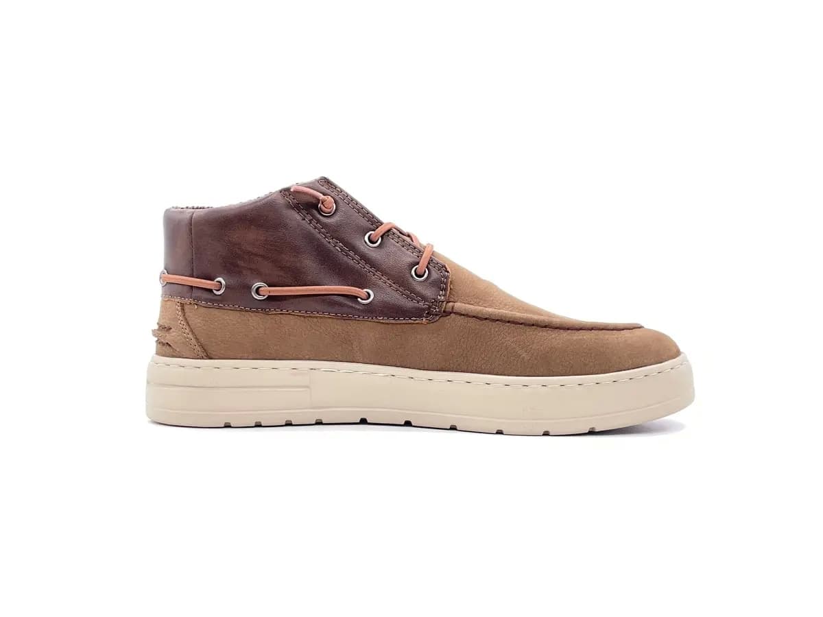 WOZ Scarponcino Uomo Nabuk Brown in Stivali Calzature Durello - Agna, commercioVirtuoso.it