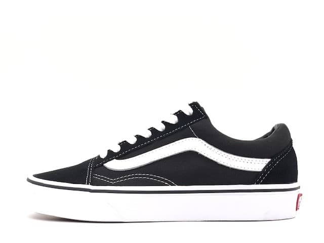 VANS OLD SKOOL Black white in Sneaker casual Calzature Durello - Agna, commercioVirtuoso.it