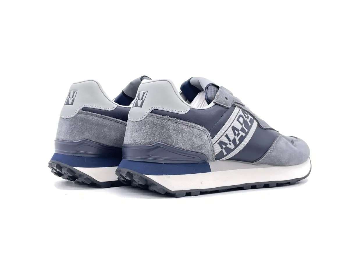 NAPAPIJRI Sneakers uomo F5CORK01 Navy Grey in Sneaker casual Calzature Durello - Agna, commercioVirtuoso.it