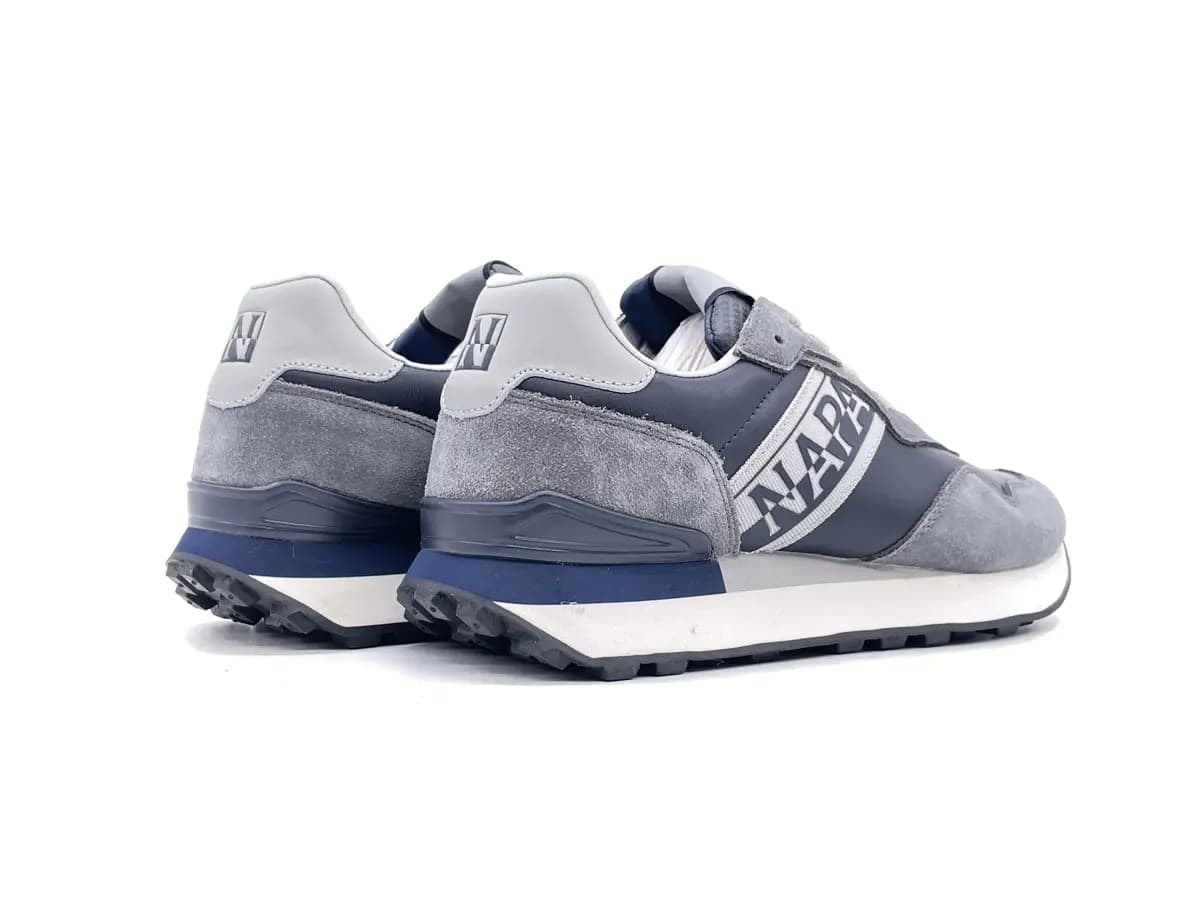 NAPAPIJRI Sneakers uomo F5CORK01 Navy Grey in Sneaker casual Calzature Durello - Agna, commercioVirtuoso.it