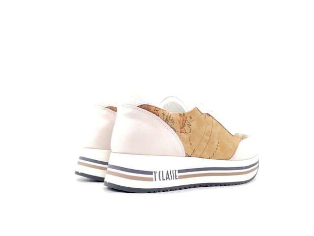 ALVIERO MARTINI 1 Classe Sneakers Donna White Cott in Sneaker casual Calzature Durello - Agna, commercioVirtuoso.it