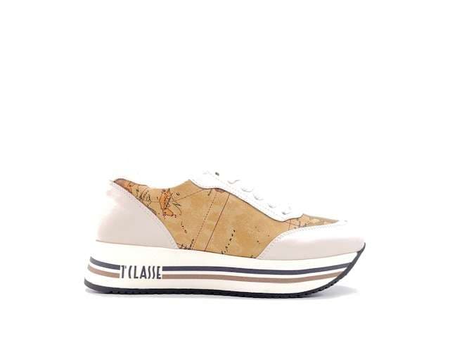 ALVIERO MARTINI 1 Classe Sneakers Donna White Cott in Sneaker casual Calzature Durello - Agna, commercioVirtuoso.it