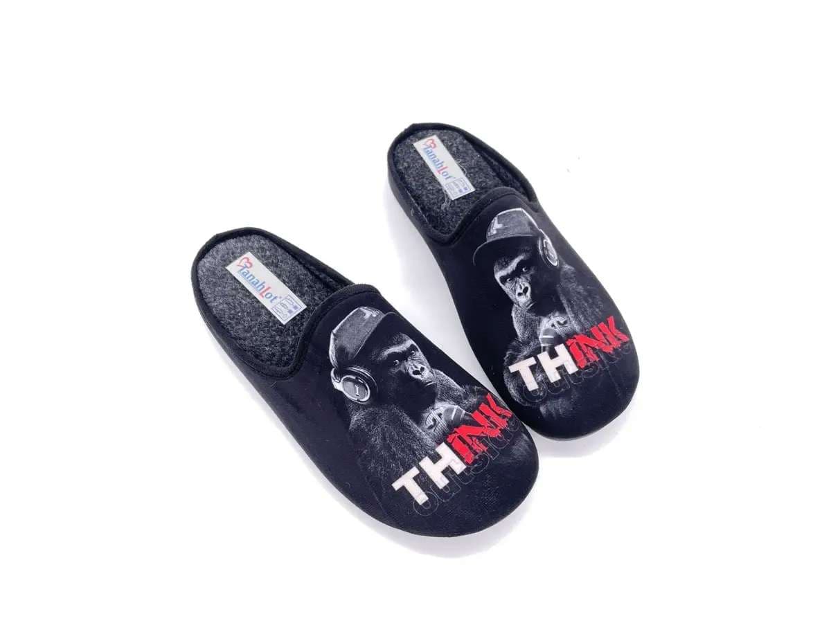 TANAH LOT Ciabatta uomo THINK OUTSIDE nero in Zoccoli e sabot Calzature Durello - Agna, commercioVirtuoso.it