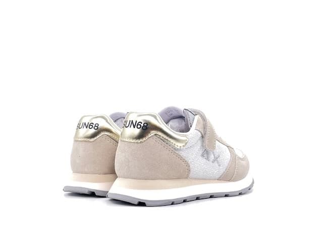 SUN68 Bambina Ally Glitter Bianco Kids in prodotto Calzature Durello - Agna, commercioVirtuoso.it