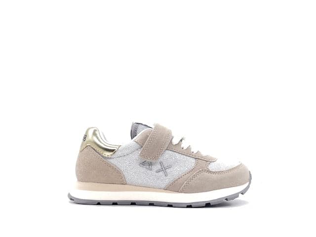 SUN68 Bambina Ally Glitter Bianco Kids in prodotto Calzature Durello - Agna, commercioVirtuoso.it