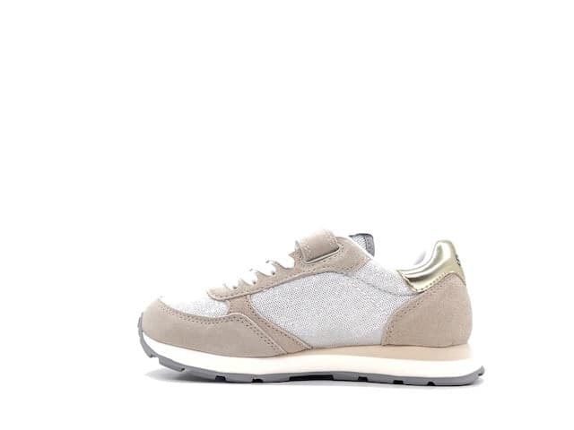 SUN68 Bambina Ally Glitter Bianco Kids in prodotto Calzature Durello - Agna, commercioVirtuoso.it