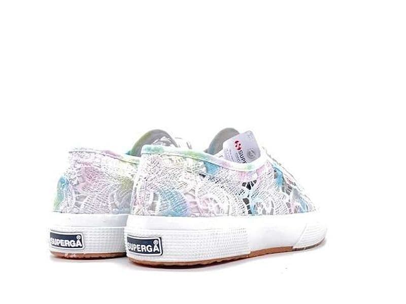 SUPERGA 2750 macramè. E TIE DYE multicolore pastello in  Calzature Durello - Agna, commercioVirtuoso.it