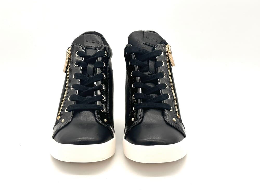 ALDO Sneakers donna TRIXIE nera con zeppa interna in Sneaker casual Calzature Durello - Agna, commercioVirtuoso.it