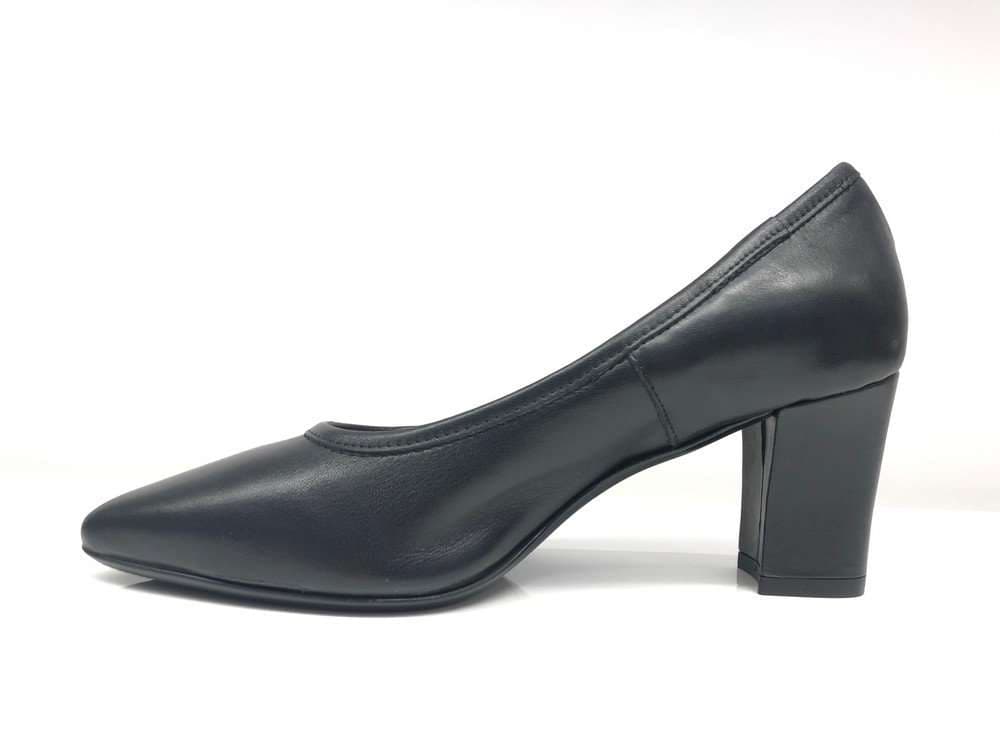 COLETTE D??décolleté donna nero in vera pelle 186 in Scarpe col tacco Calzature Durello - Agna, commercioVirtuoso.it