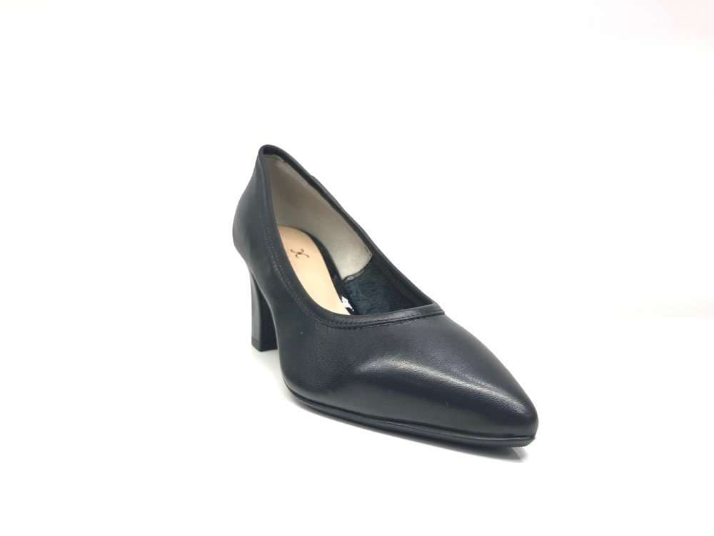 COLETTE D??décolleté donna nero in vera pelle 186 in Scarpe col tacco Calzature Durello - Agna, commercioVirtuoso.it