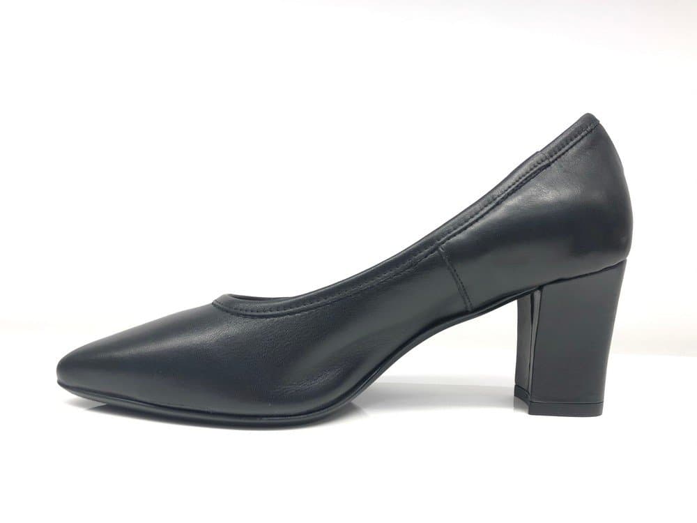 COLETTE D??décolleté donna nero in vera pelle 186 in Scarpe col tacco Calzature Durello - Agna, commercioVirtuoso.it