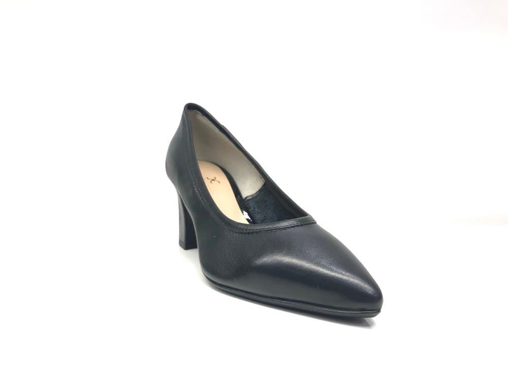 COLETTE D??décolleté donna nero in vera pelle 186 in Scarpe col tacco Calzature Durello - Agna, commercioVirtuoso.it