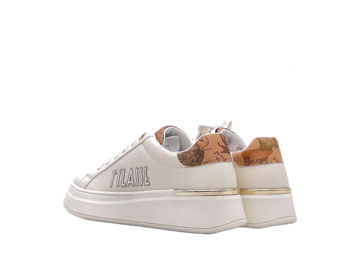 ALVIERO MARTINI 1Classe Sneakers Donna White Geo in Sneaker casual Calzature Durello - Agna, commercioVirtuoso.it