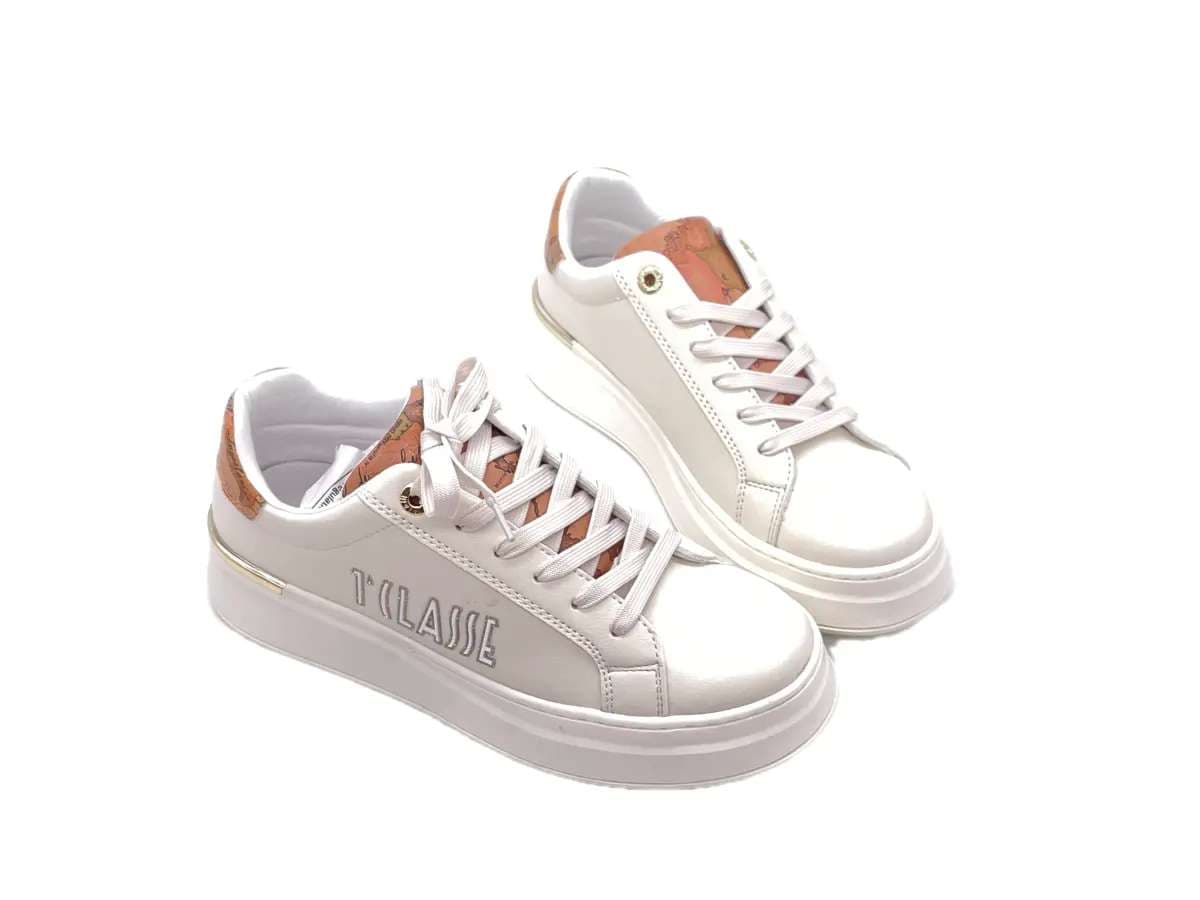 ALVIERO MARTINI 1Classe Sneakers Donna White Geo in Sneaker casual Calzature Durello - Agna, commercioVirtuoso.it