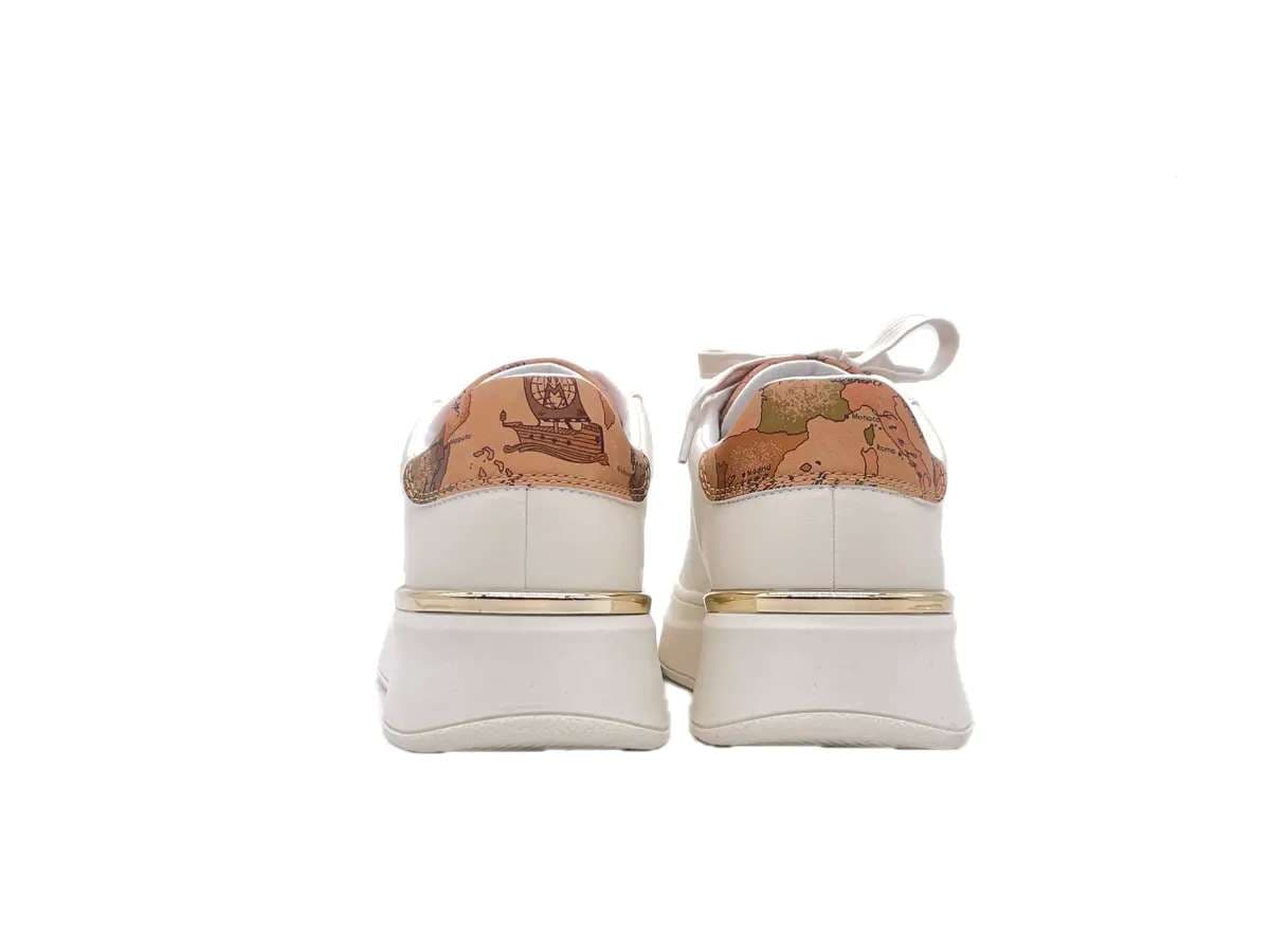 ALVIERO MARTINI 1Classe Sneakers Donna White Geo in Sneaker casual Calzature Durello - Agna, commercioVirtuoso.it