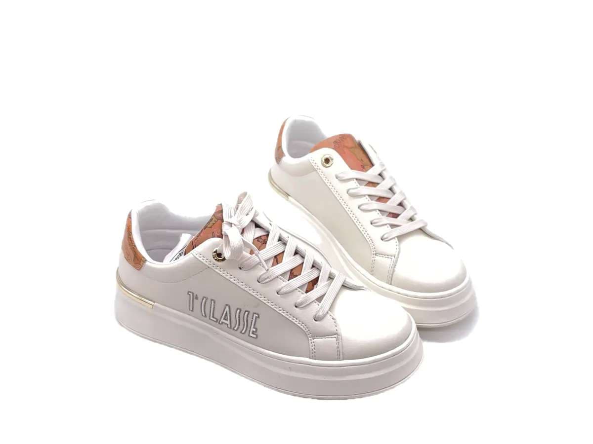 ALVIERO MARTINI 1Classe Sneakers Donna White Geo - 7
