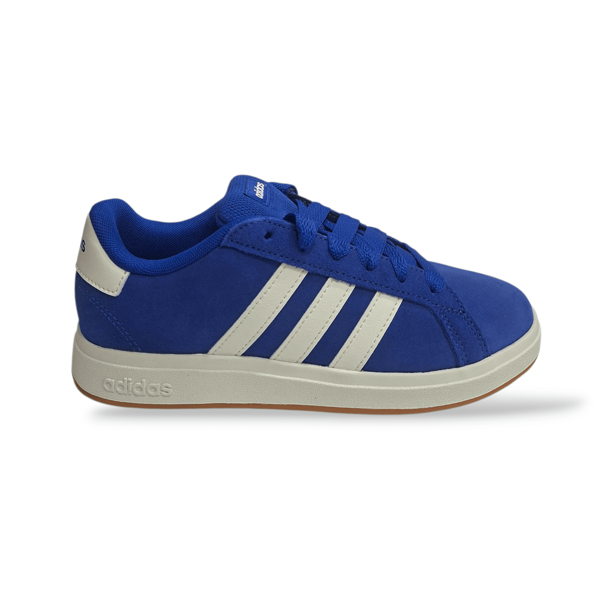 Sneakers bambino Adidas Grand Court blue bianco sportive - 7
