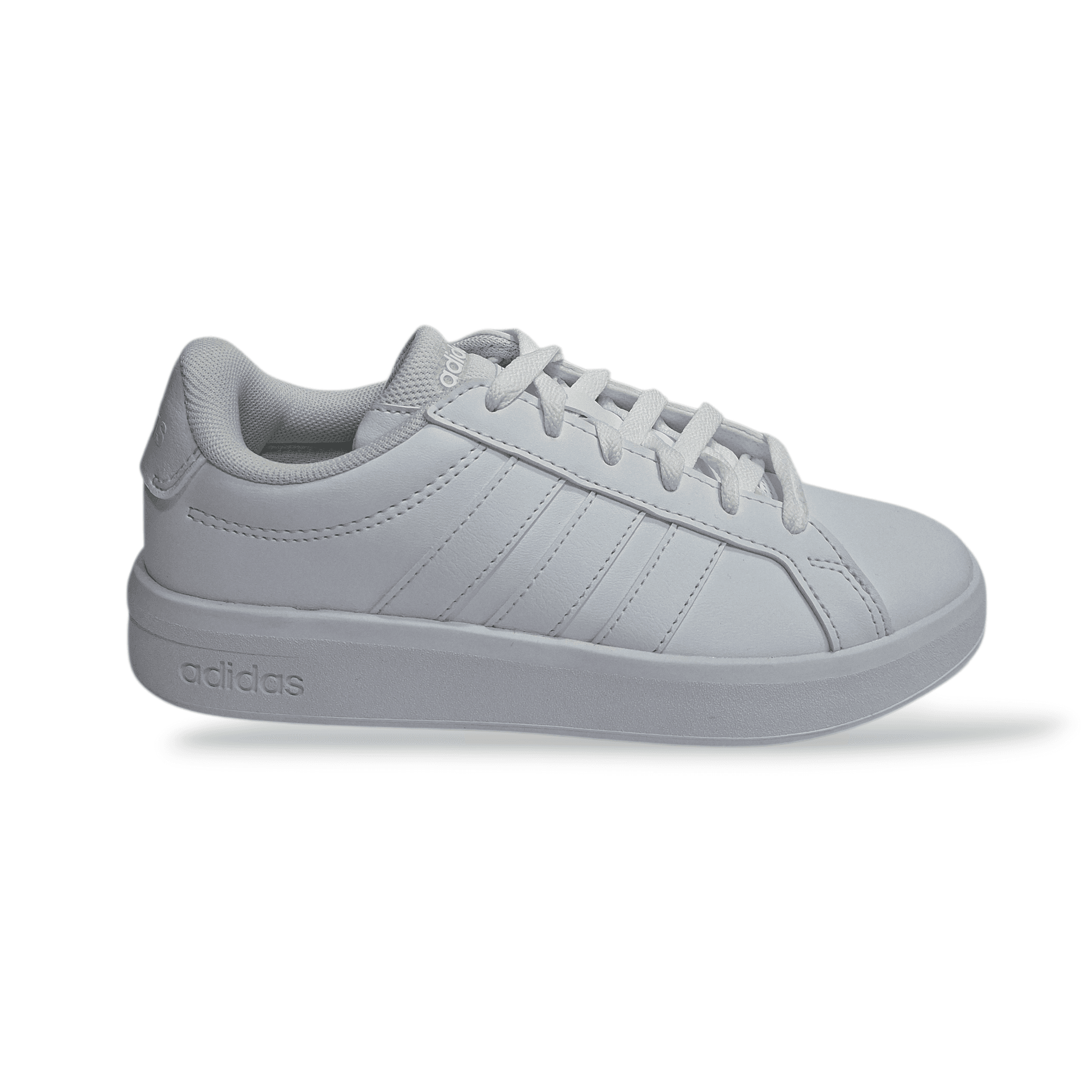 Sneakers bambino Adidas Grand Court bianco sportive - 7
