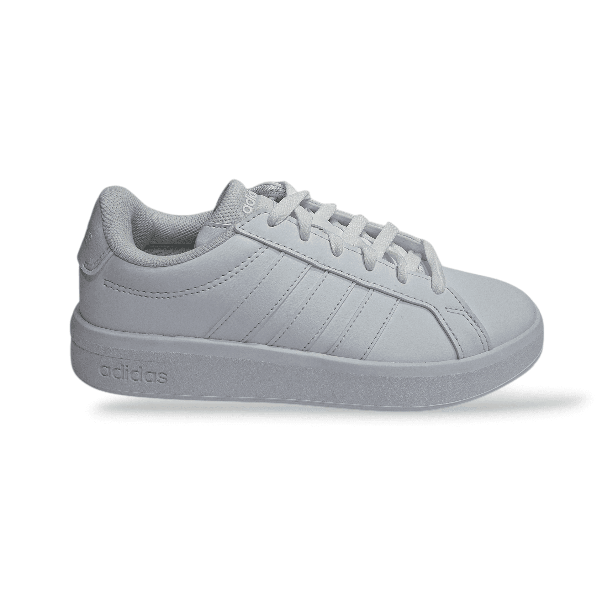 Sneakers bambino Adidas Grand Court bianco sportive - 6