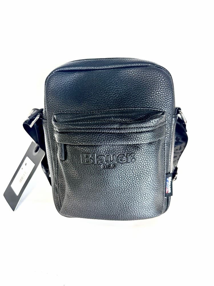 BLAUER Borsello uomo Elk02 Black in Borse a spalla Calzature Durello - Agna, commercioVirtuoso.it