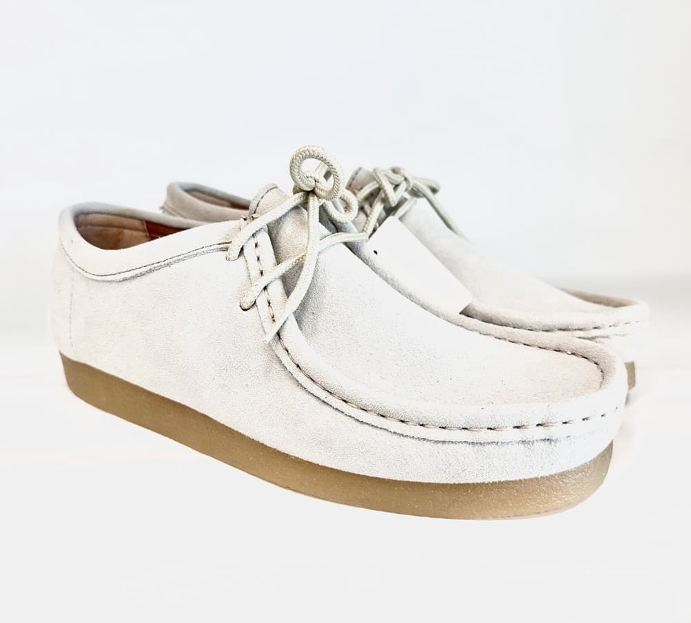 AIR FORCE Scarpa allacciata ingegnere in camoscio beige 07010 - 4