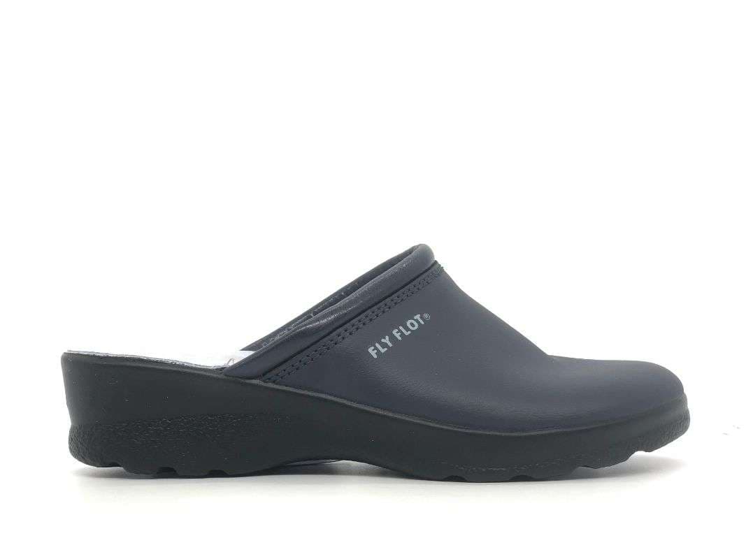 FLY FLOT Ciabatta chiusa donna senza fori blu in Ciabatte moda Calzature Durello - Agna, commercioVirtuoso.it
