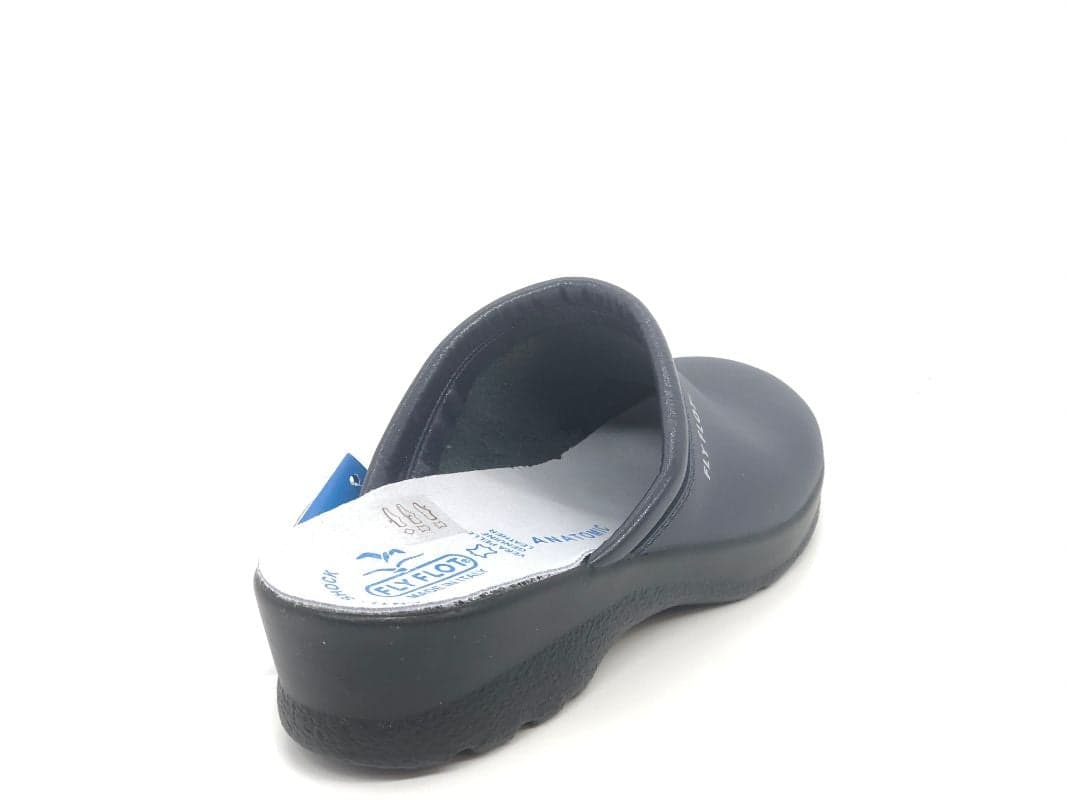 FLY FLOT Ciabatta chiusa donna senza fori blu in Ciabatte moda Calzature Durello - Agna, commercioVirtuoso.it