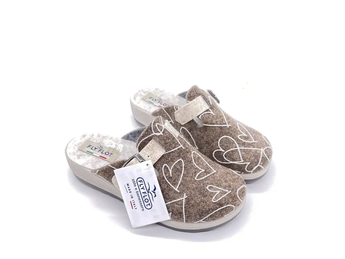 FLY FLOT Ciabatta Chiusa Donna Nocciola Tolfa in Pantofole Calzature Durello - Agna, commercioVirtuoso.it