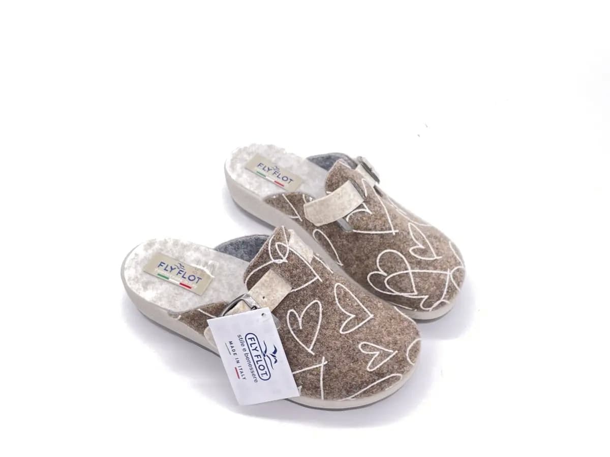 FLY FLOT Ciabatta Chiusa Donna Nocciola Tolfa in Pantofole Calzature Durello - Agna, commercioVirtuoso.it