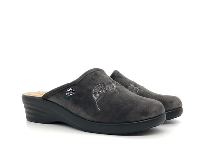 FLY FLOT Ciabatte donna Acquappesa Antracite - 5