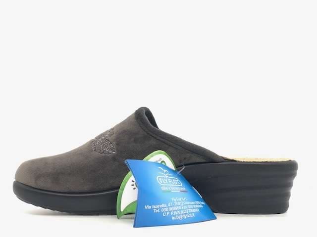 FLY FLOT Ciabatte donna Acquappesa Antracite in Pantofole Calzature Durello - Agna, commercioVirtuoso.it