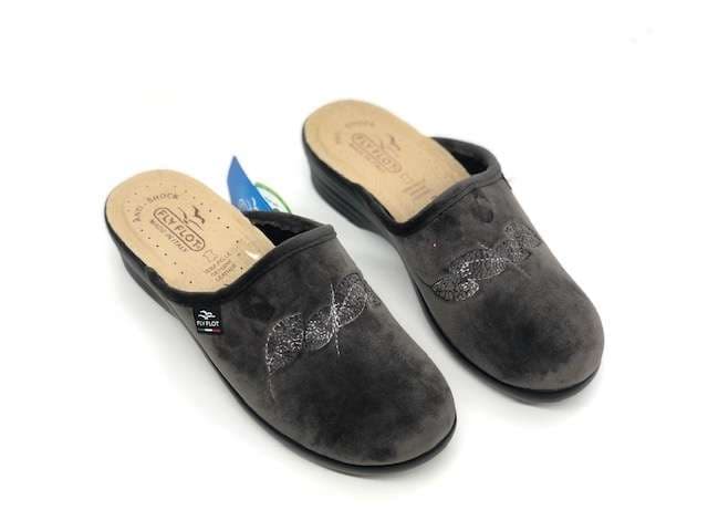 FLY FLOT Ciabatte donna Acquappesa Antracite in Pantofole Calzature Durello - Agna, commercioVirtuoso.it