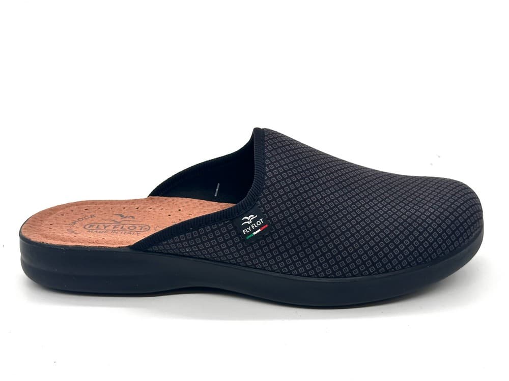FLY FLOT Ciabatta uomo ALLAI colore nero P7502IE - 5