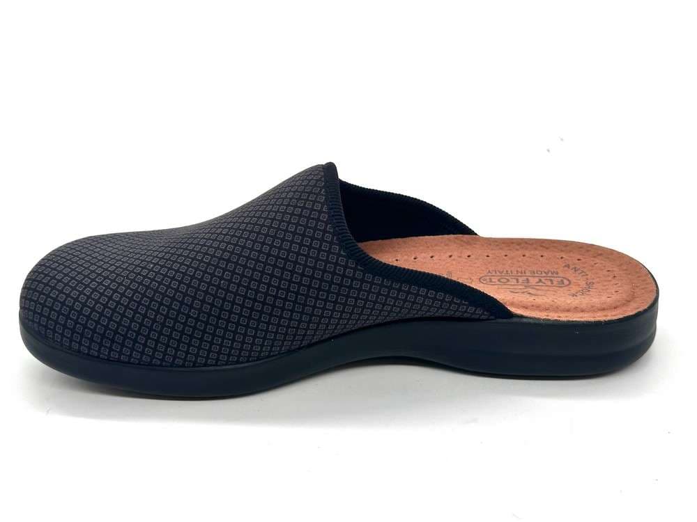 FLY FLOT Ciabatta uomo ALLAI colore nero P7502IE in Pantofole Calzature Durello - Agna, commercioVirtuoso.it
