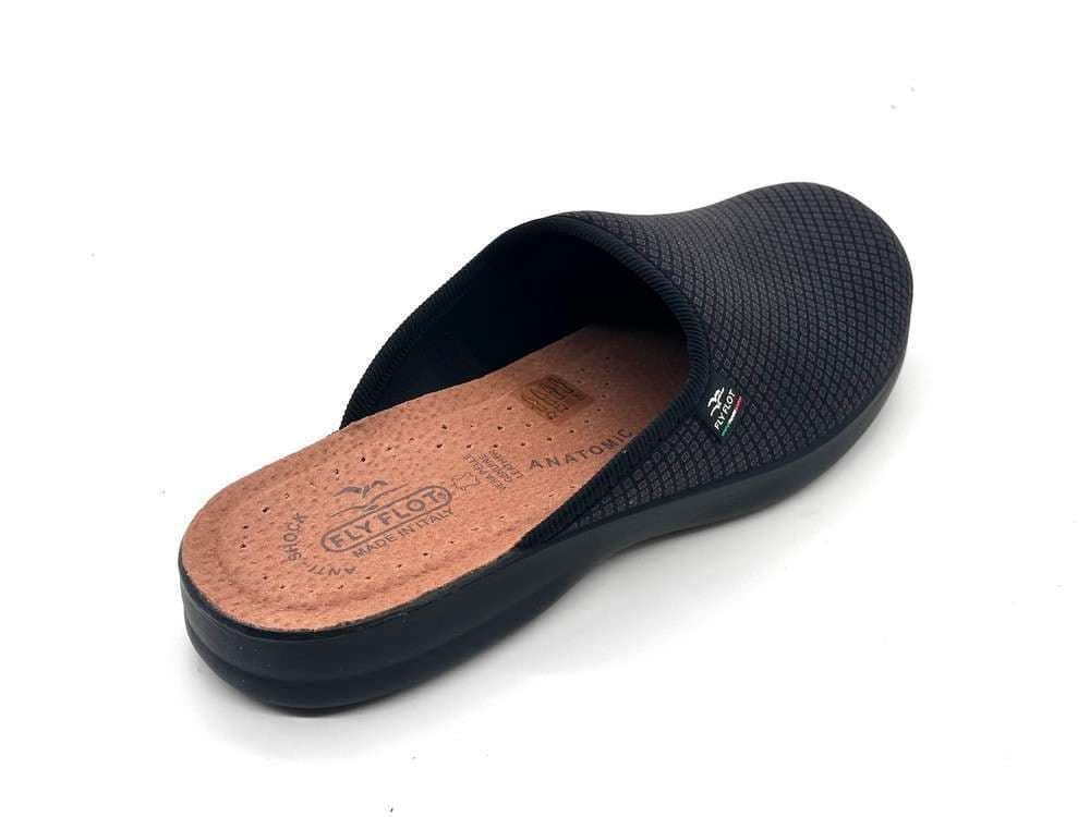 FLY FLOT Ciabatta uomo ALLAI colore nero P7502IE in Pantofole Calzature Durello - Agna, commercioVirtuoso.it