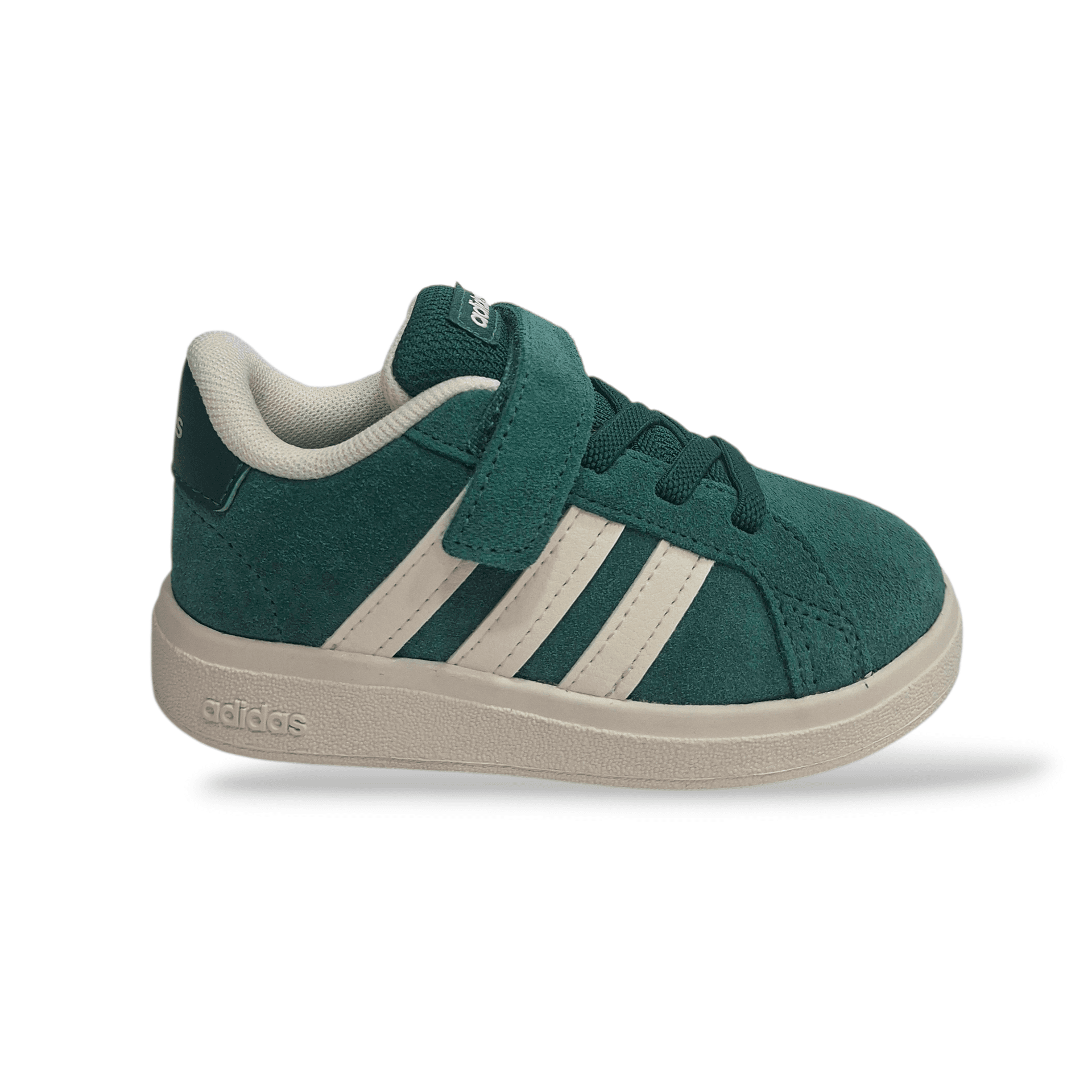 Sneakers bambino Adidas Grand Court verdone bianco sportive - 13