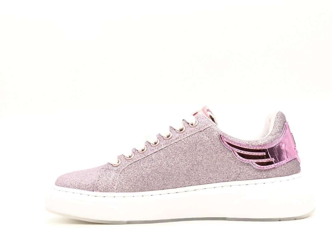 JOHN RICHMOND Sneakers donna Nude micro glitter in Sneaker casual Calzature Durello - Agna, commercioVirtuoso.it