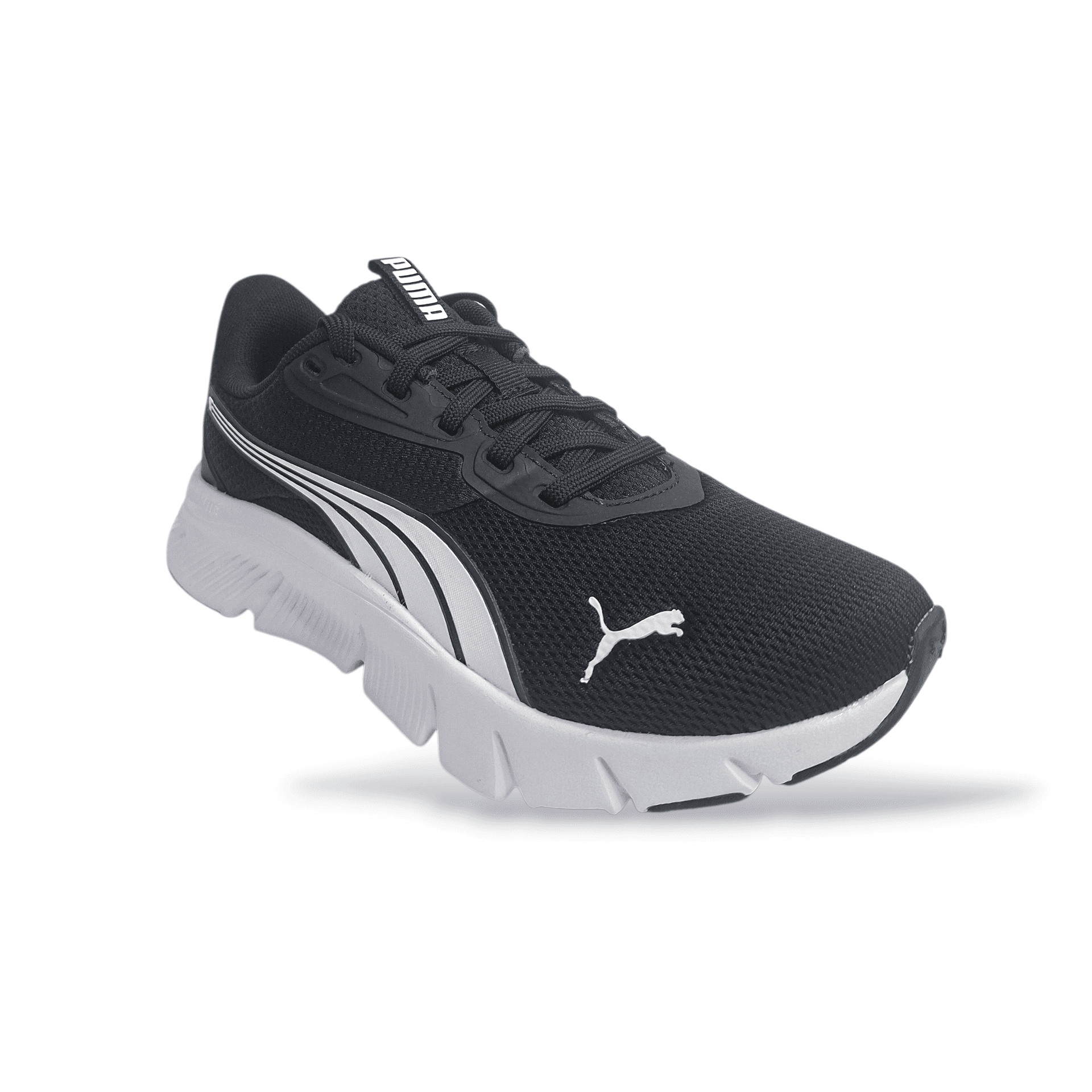 Sneakers bambino PUMA FlexFocus Modern nero bianco con lacci in Ballerine Scarpetteria Gica - Trani, commercioVirtuoso.it
